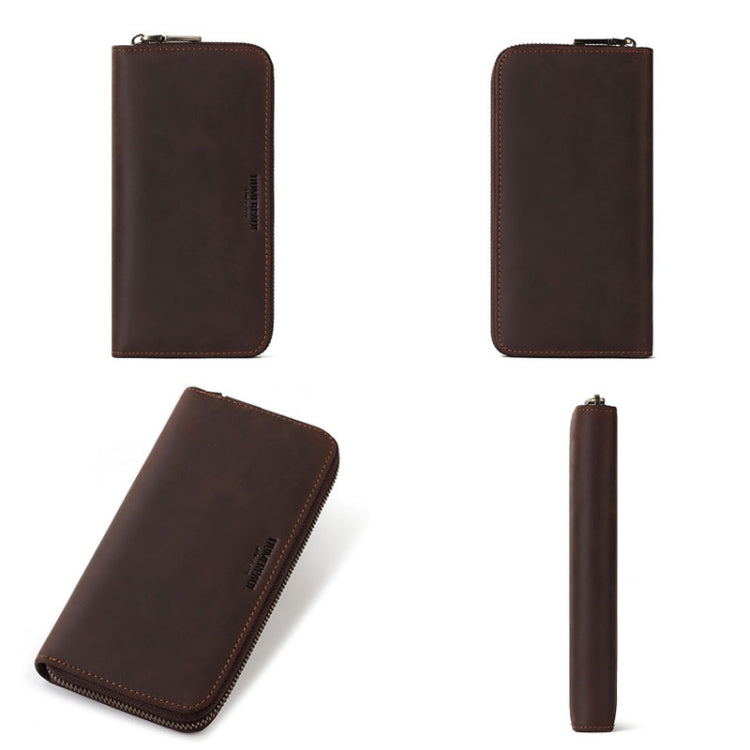 HUMERPAUL BP816 Cartera Larga RFID Para Hombre Negocios