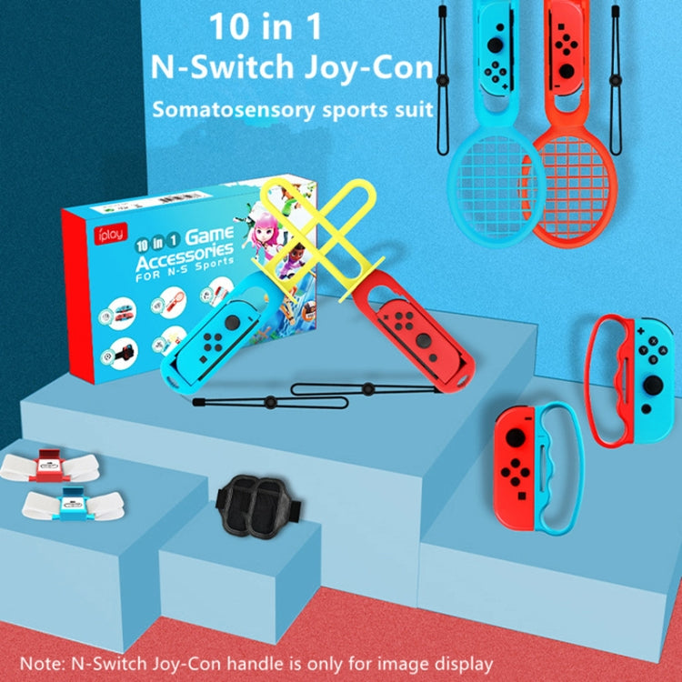IPLAY HBS-447 Accesorios Switch Mango Sable De Luz 10 En 1