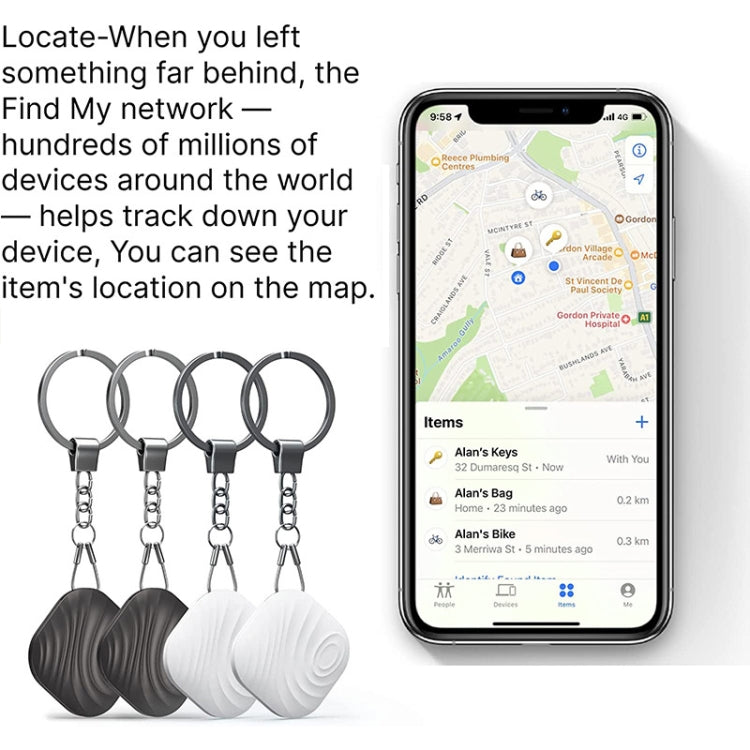 Nutale F11X Rastreador Bluetooth Localización Precisa