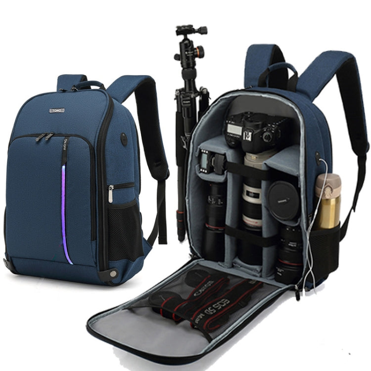Tono LED Light SLR Mochila Cámara Digital Ligera de Viaje