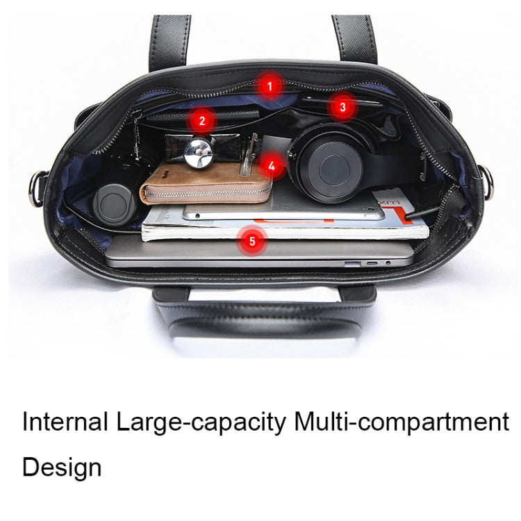 Bopai 11-70511 Bolso de Negocios Impermeable Portátil