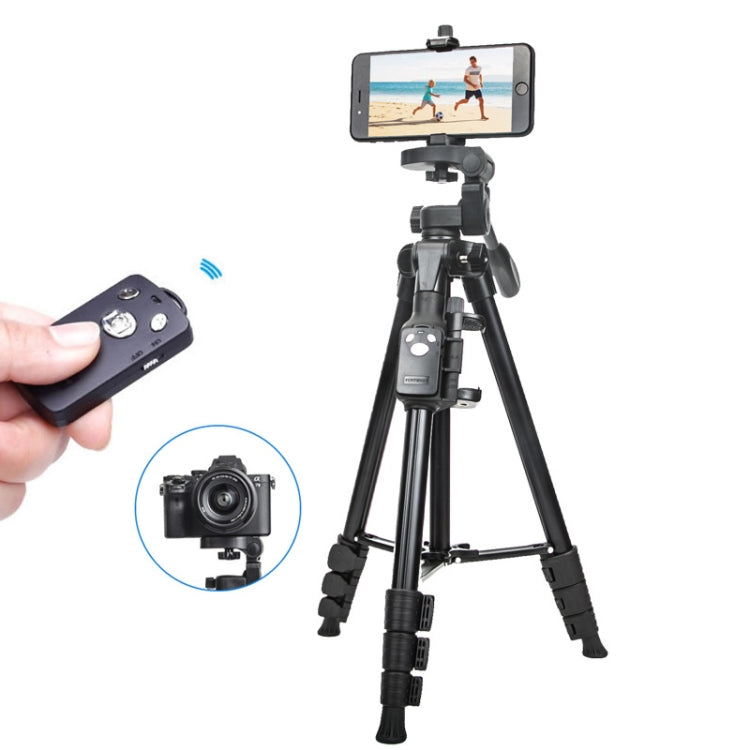 Yunteng 6108 Trípode De Cámara Con Control Remoto Bluetooth