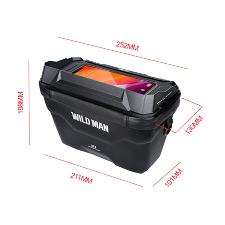 WILD MAN XT8 3L Bolsa Impermeable Cabeza Pantalla Táctil