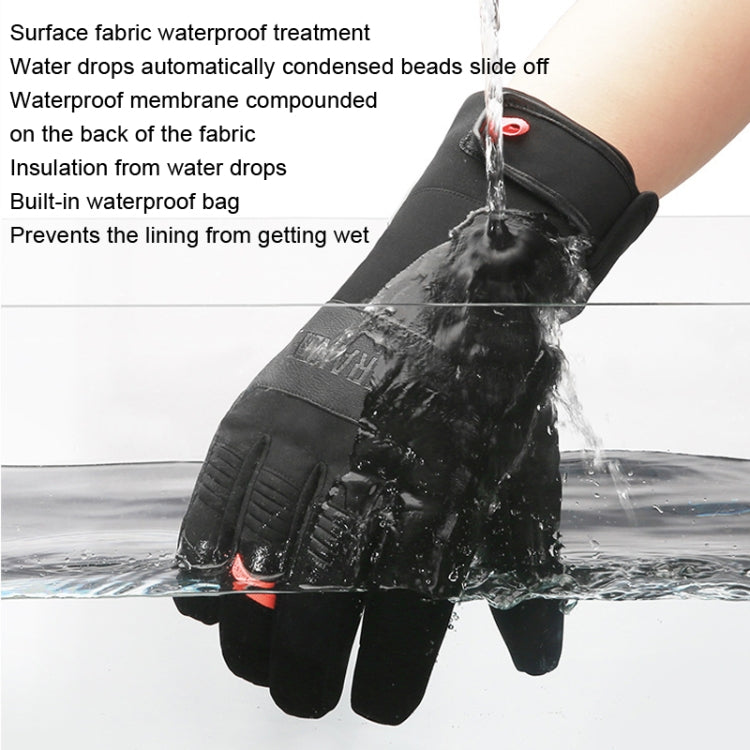 HUNTRANGE A055 Guantes Táctiles Impermeables Calidez