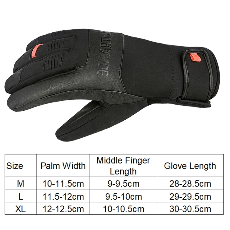 HUNTRANGE A055 Guantes Táctiles Impermeables Calidez