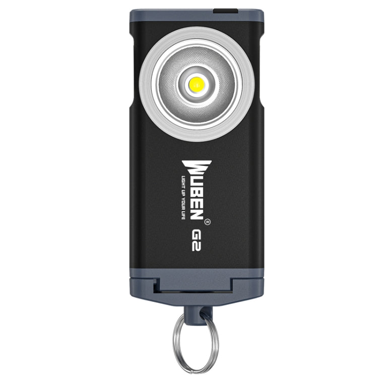 WUBEN G2 Linterna LED USB Exterior Llavero Luz Brillante