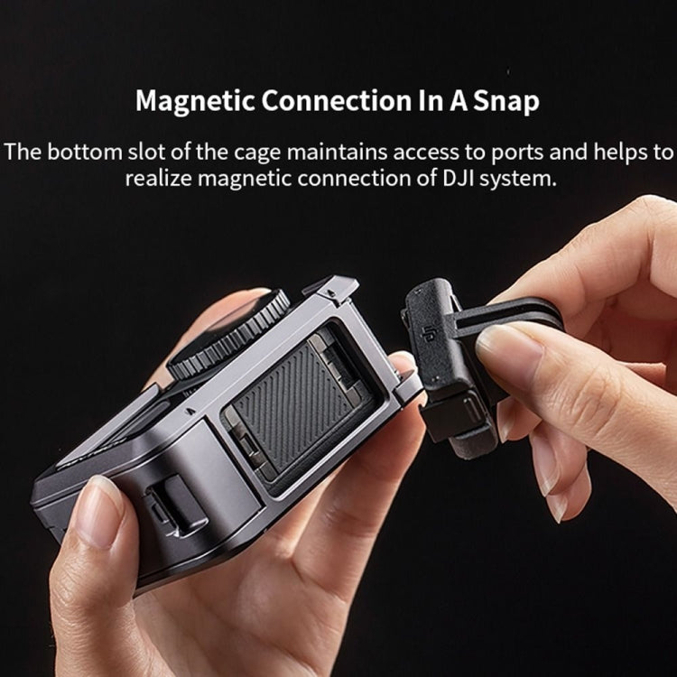 PGYTECH DJI Osmo Action 3 Marco Protector de Aleación de Aluminio