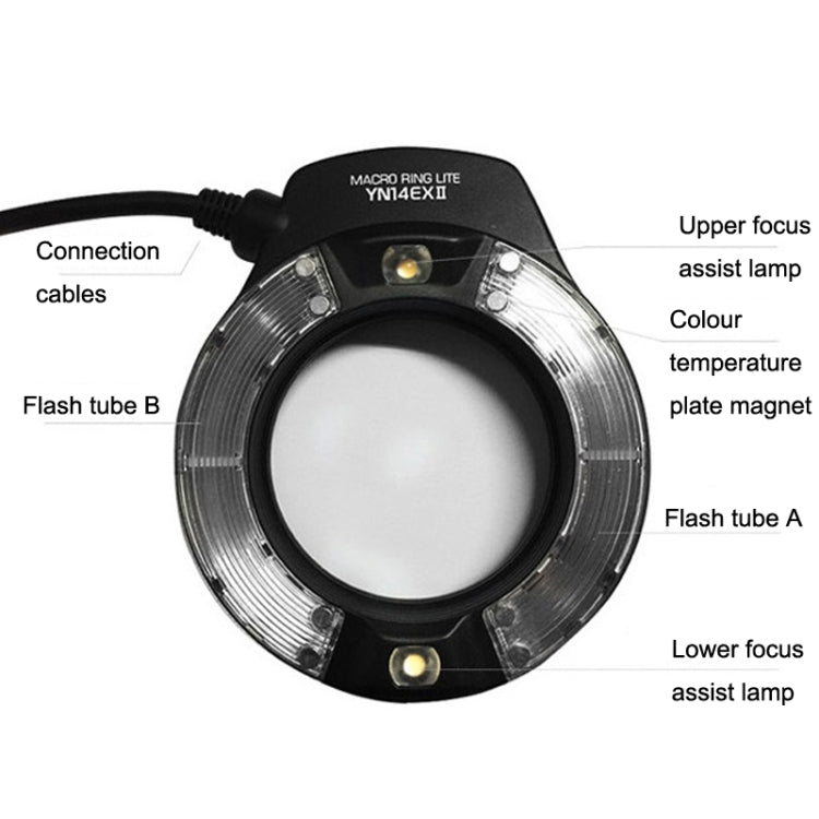 Yongnuo YN-14EX II Macro Flash Speedlite Canon TTL Compatible