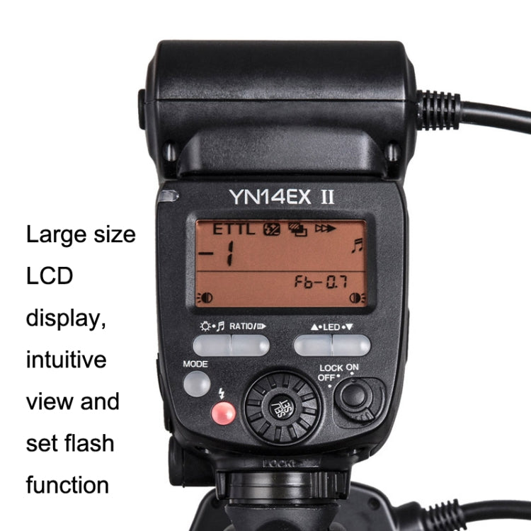 Yongnuo YN-14EX II Macro Flash Speedlite Canon TTL Compatible
