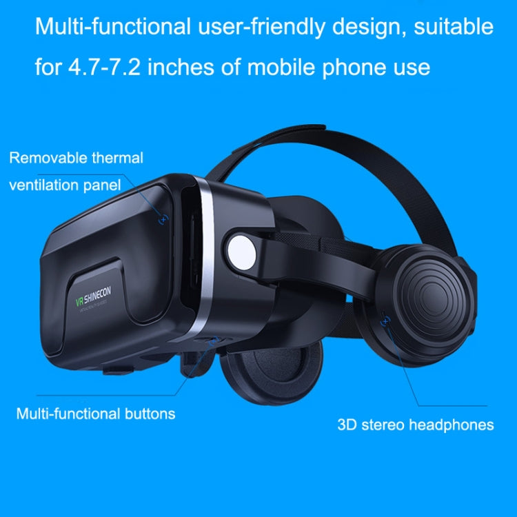 7th VR Gafas VR Para Móvil 4.7 a 7.2 Pulgadas Giroscopio