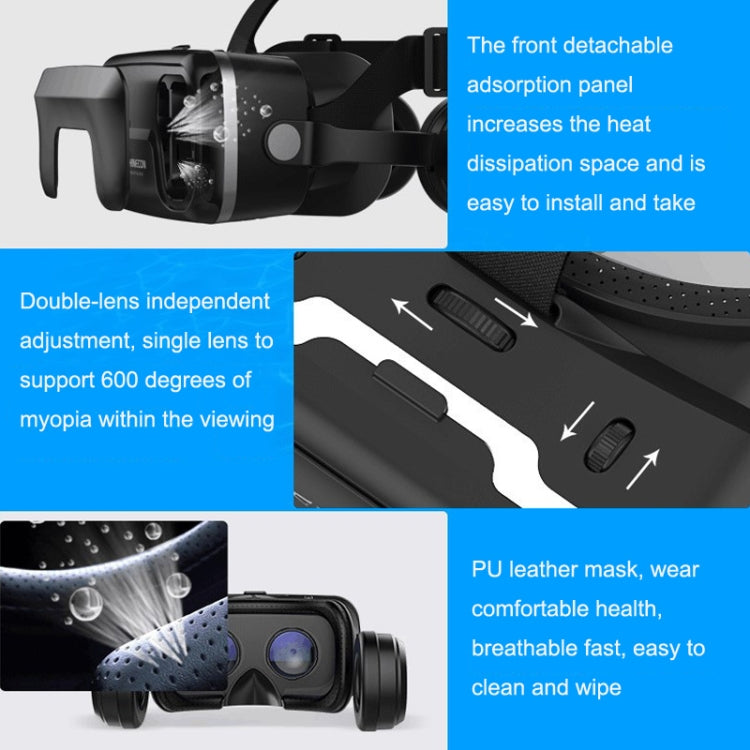7th VR Gafas VR Para Móvil 4.7 a 7.2 Pulgadas Giroscopio