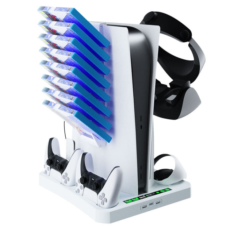 Ipaly VR2 Mango Base Enfriamiento PS5 Doble Ventilador