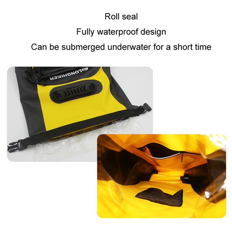 LONGHIKER Mochila 30L Impermeable IPX7 Buceo Extremo