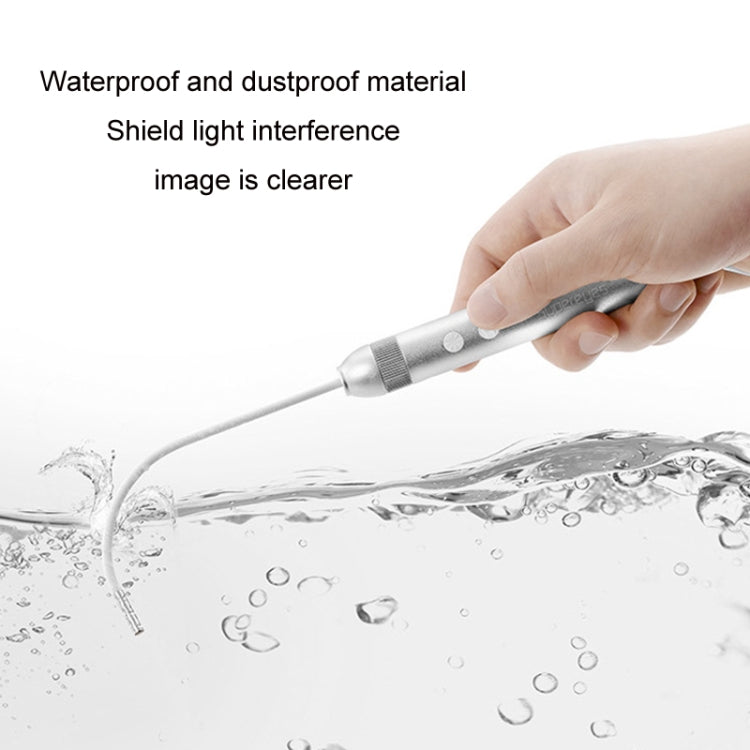 Supereyes Y001 Endoscopio Oral Nasal 4mm Iluminación LED para Consulta