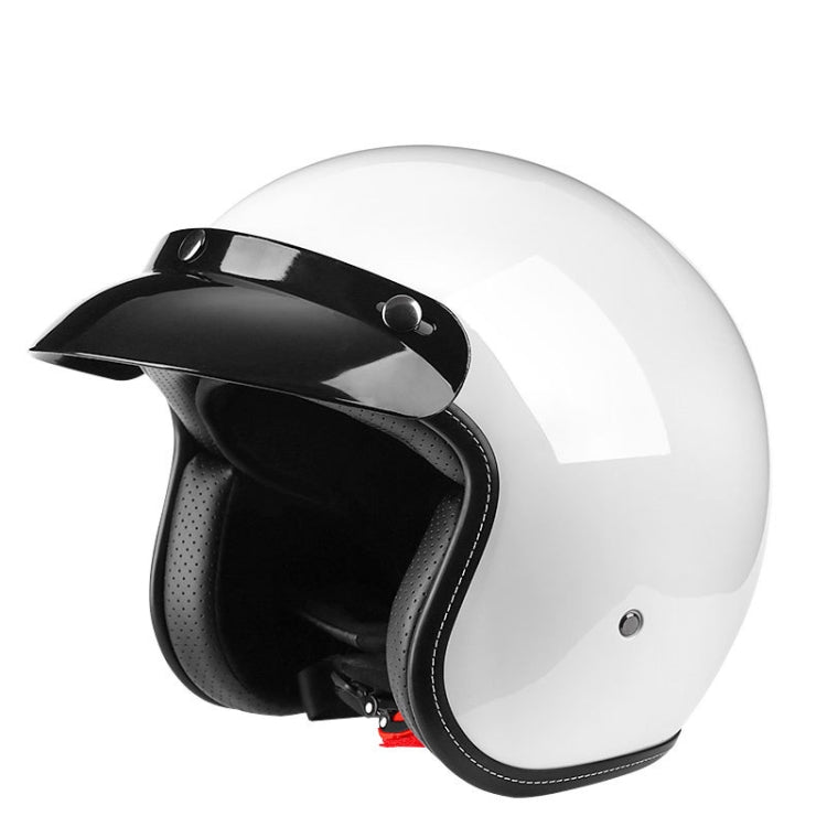 BYB 701 All Seasons Casco de Moto Retro Ventilación