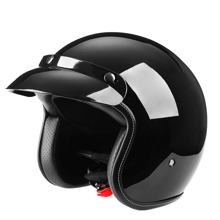 BYB 701 All Seasons Casco de Moto Retro Ventilación