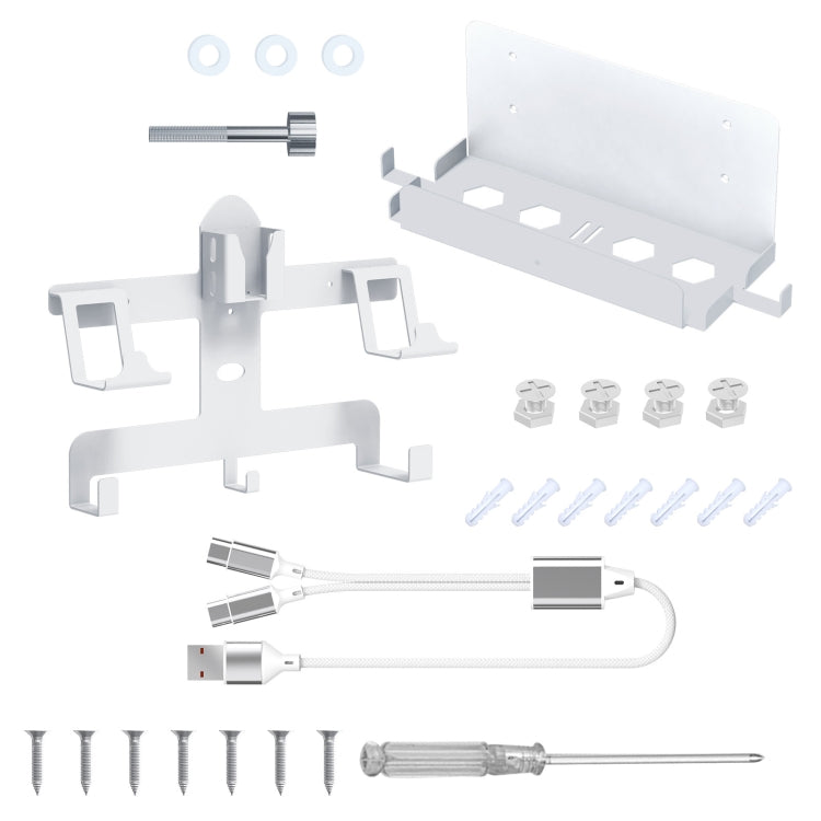 JYS JYS-P5163 Soporte Estante PS5 PSVR2 Casco Ordena Espacio