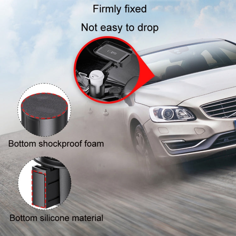 SHUNWEI 2Uds Portavasos Multifuncion Para Coche Rotacion360