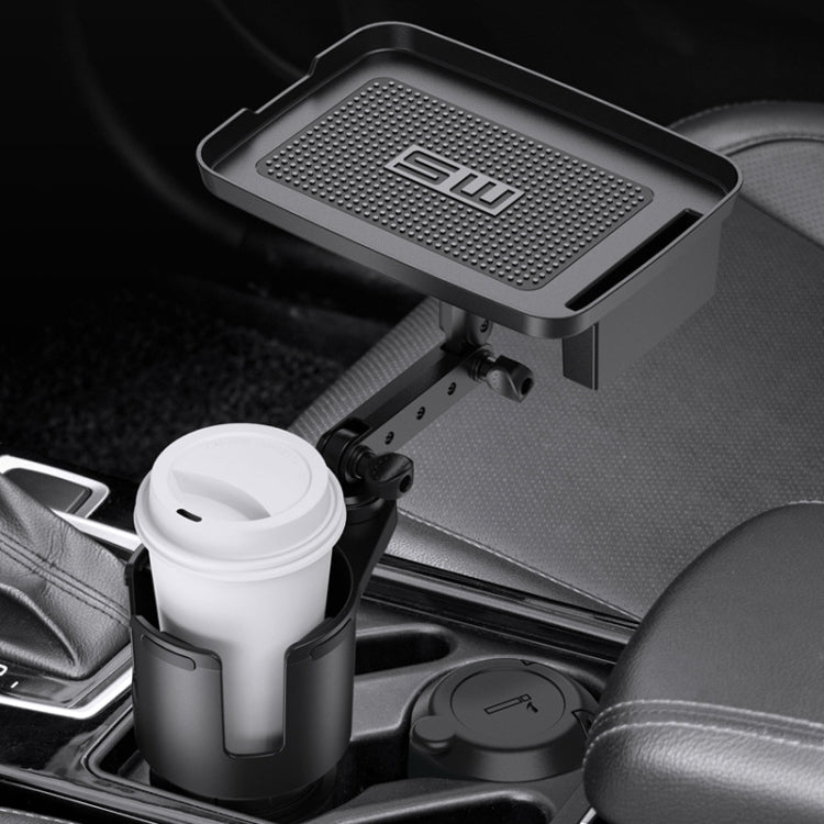 SHUNWEI 2Uds Portavasos Multifuncion Para Coche Rotacion360
