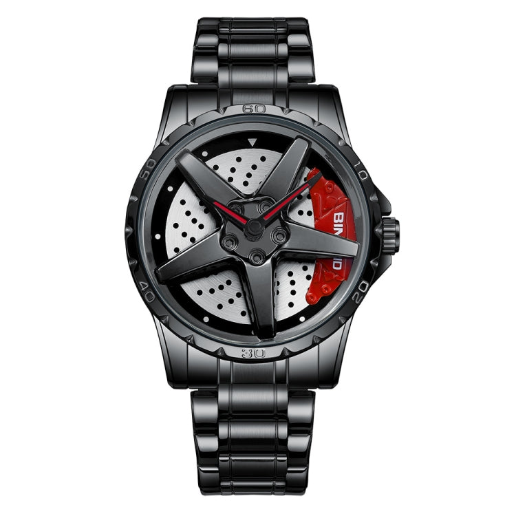 BINBOND D002 Car Hub Dial Reloj Hombre 30m Elegante