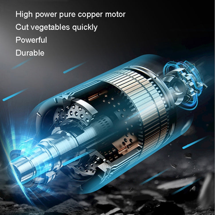 Kacheeg Cortador Automático Verduras Eléctrico Motor Cobre