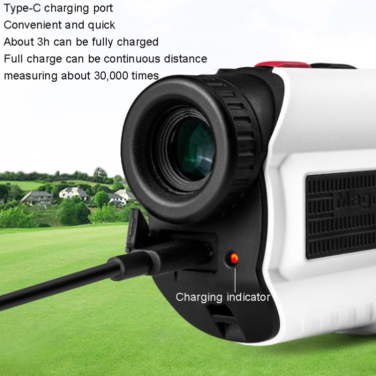 PGM JQ015 Telémetro Láser Golf Portátil Alcance 400 m Ideal para Golf