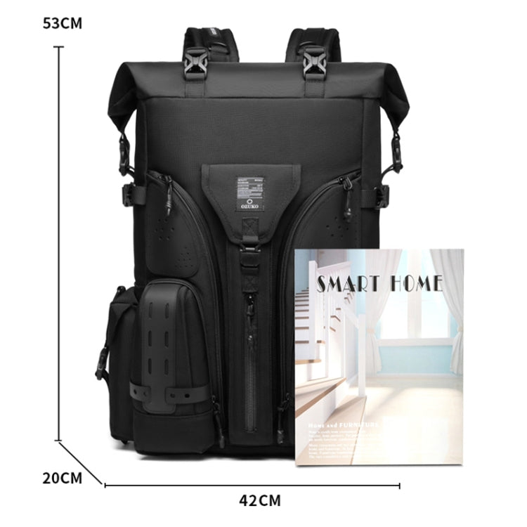 Ozuko 9631 Mochila Impermeable para Exteriores de Viaje