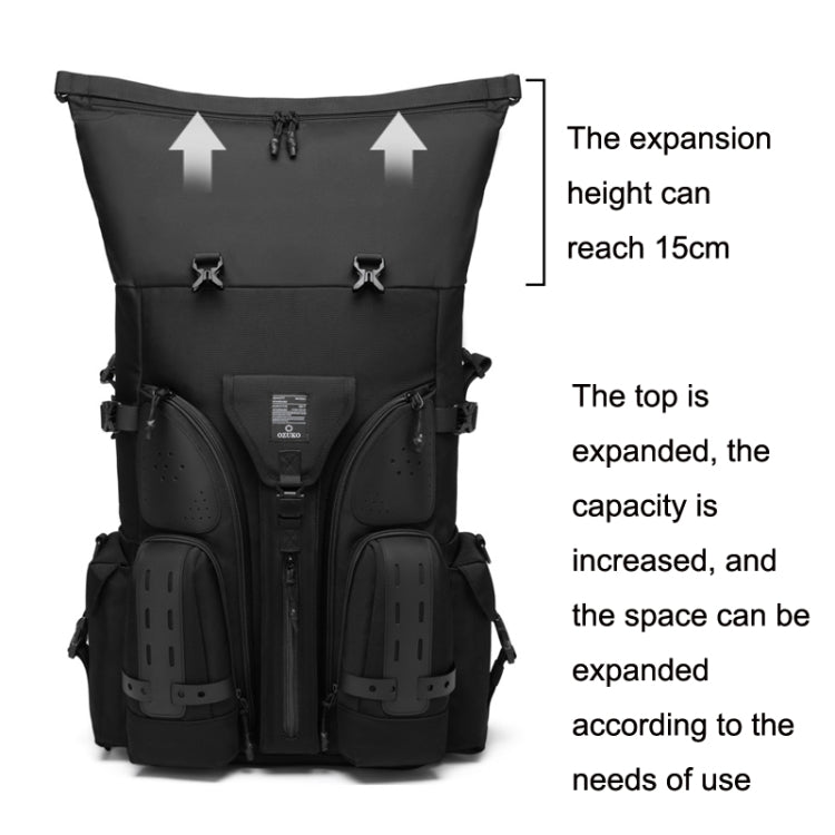 Ozuko 9631 Mochila Impermeable para Exteriores de Viaje