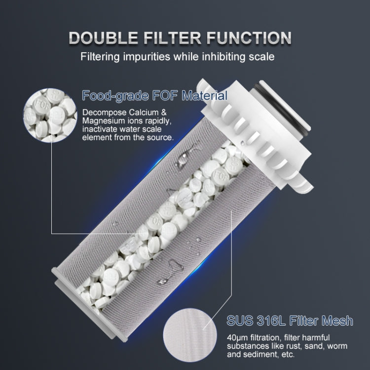 AquaPure Purificador De Agua Hogar 40um Filtro 1.5T/h 0.1-0.4MPa