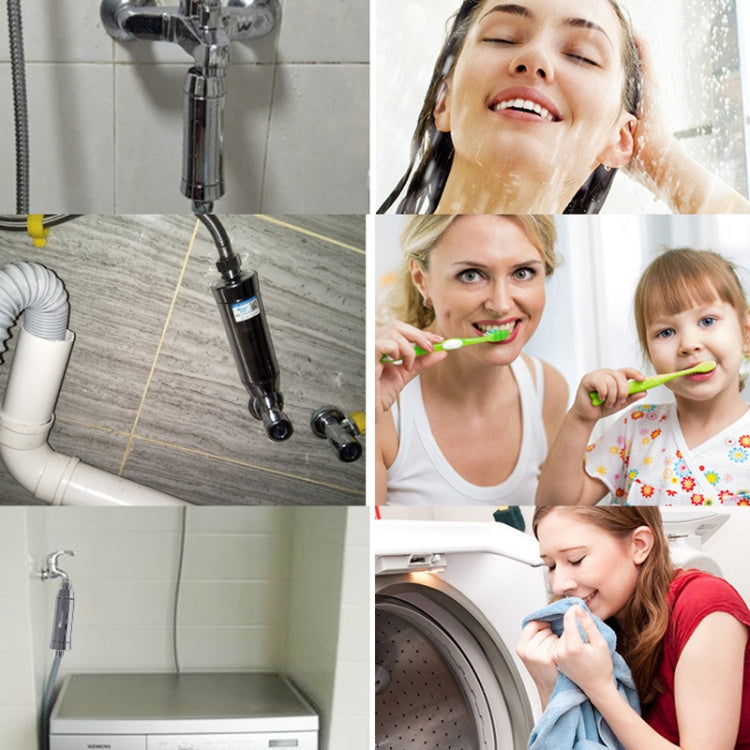 AquaPur KDFCaSO3 Filtro Ducha Purificador EliminaCloro