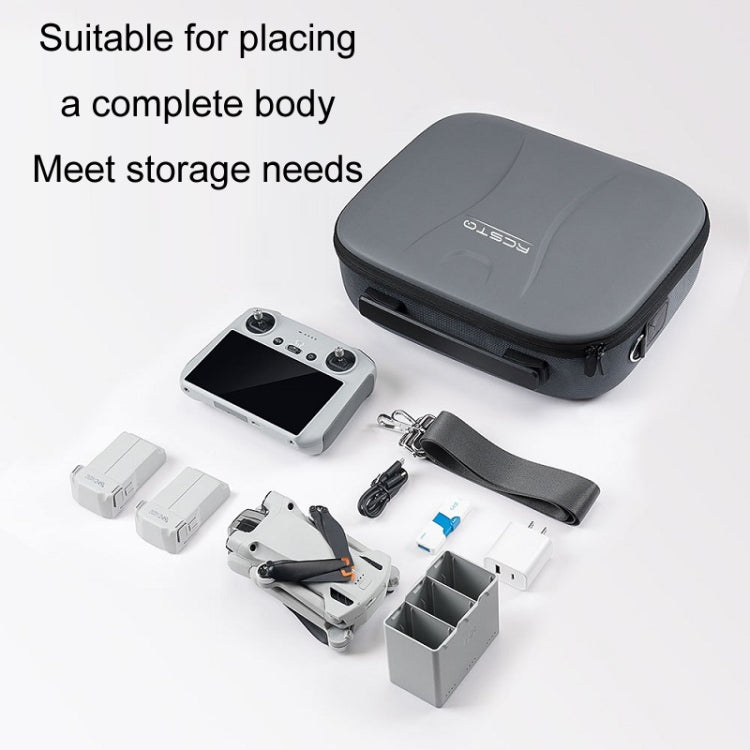 RCSTQ DJI Mini 3 Pro Control Remoto Bolsa Cremallera Bidireccional