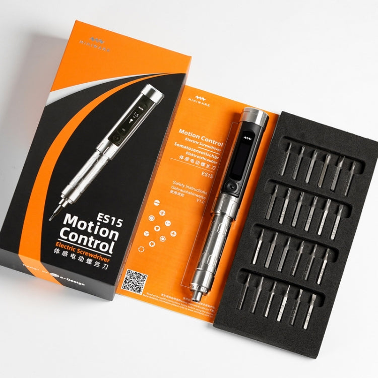 Miniware ES15 Destornillador Eléctrico Batería 800 mAh Para Bricolaje