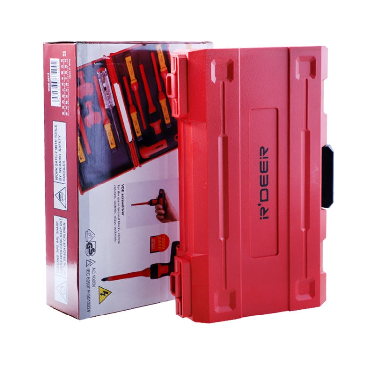 RDEER VDE-9912 Juego Destornilladores Aislados 12 En 1 1000V