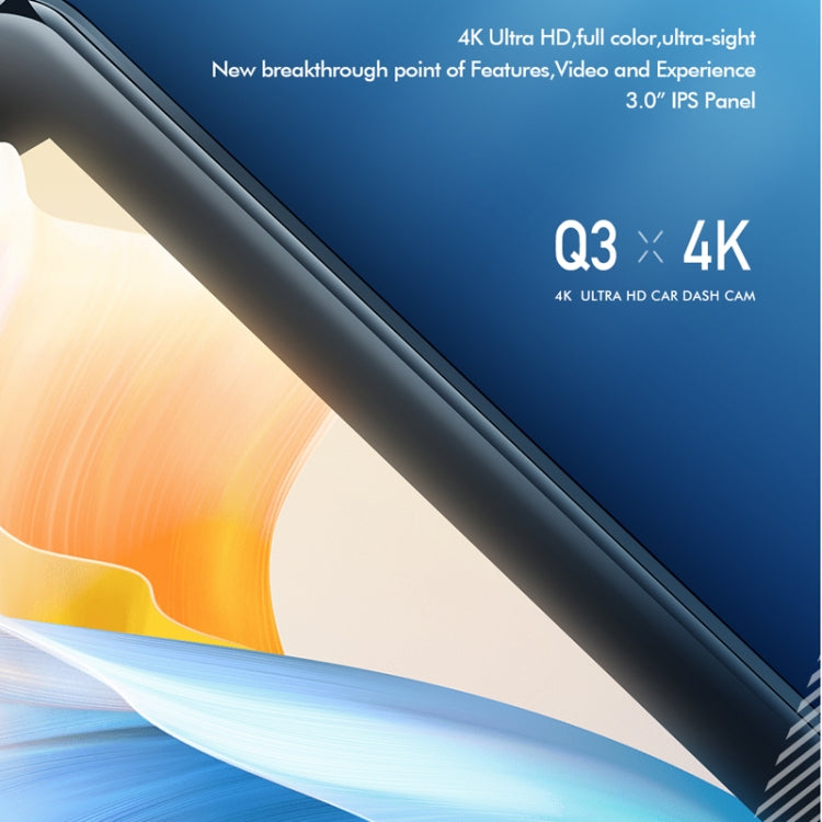 Anytek Q3 Grabadora De Conducción 4K Frontal Alta Calidad De Grabación