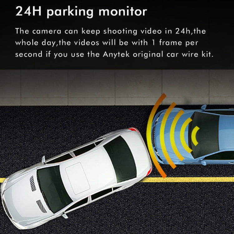 Anytek M12 Grabadora De Conducción Pantalla 9.66 Pulgadas Para Coche