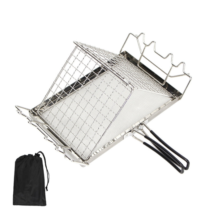COOLCAMP Estante Pan Acero Inoxidable Plegable Para Camping