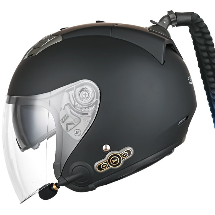 KUQIBAO Auricular Bluetooth Casco Motocicleta Antifog