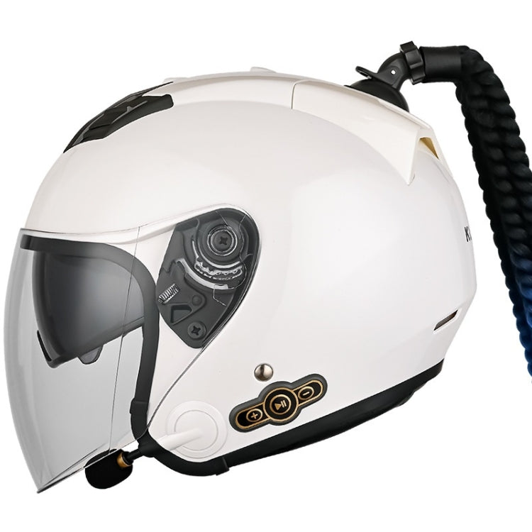 KUQIBAO Auricular Bluetooth Casco Motocicleta Antifog