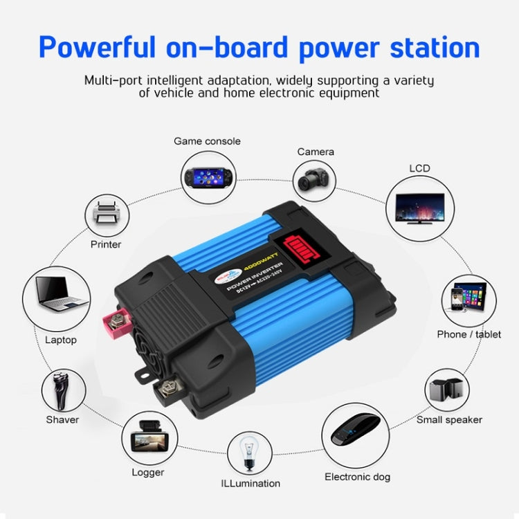 Solike Tech Inversor Vehicular Onda Sinusoidal 12V