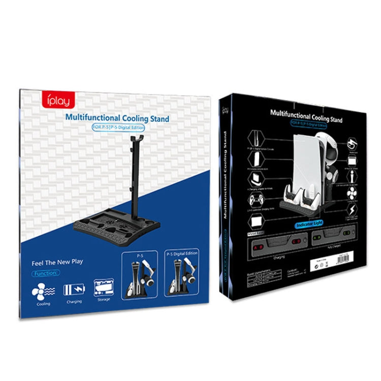 Iplay HBP-270 PS5 Estación De Carga Y Enfriamiento Rápido