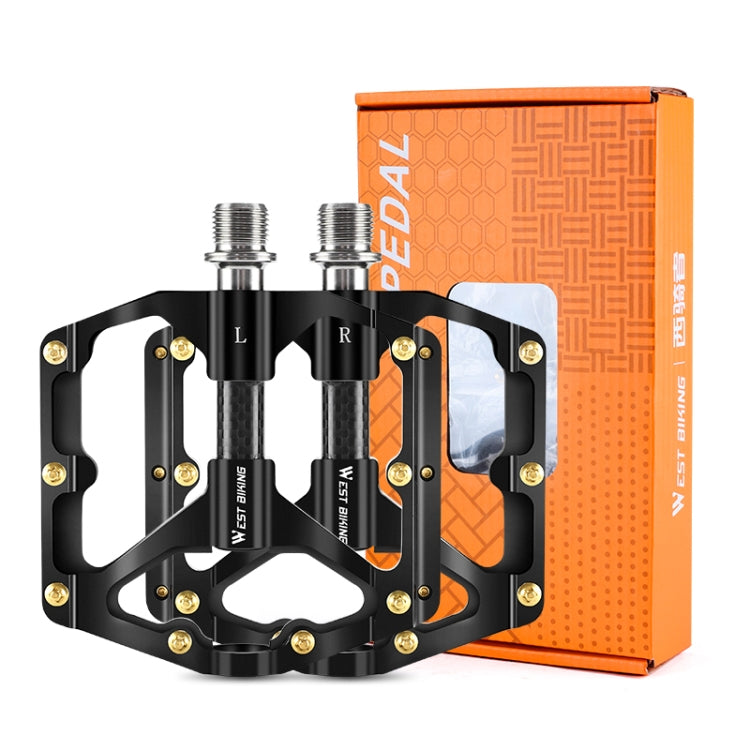 WEST BIKING Pedal MTB Ultraligero Con Buje De Carbono