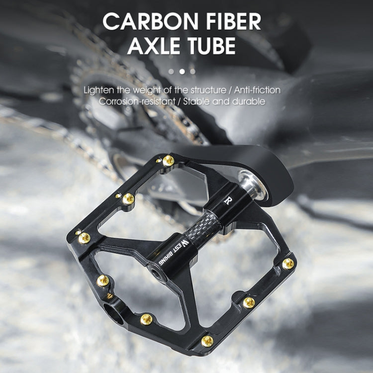 WEST BIKING Pedal MTB Ultraligero Con Buje De Carbono