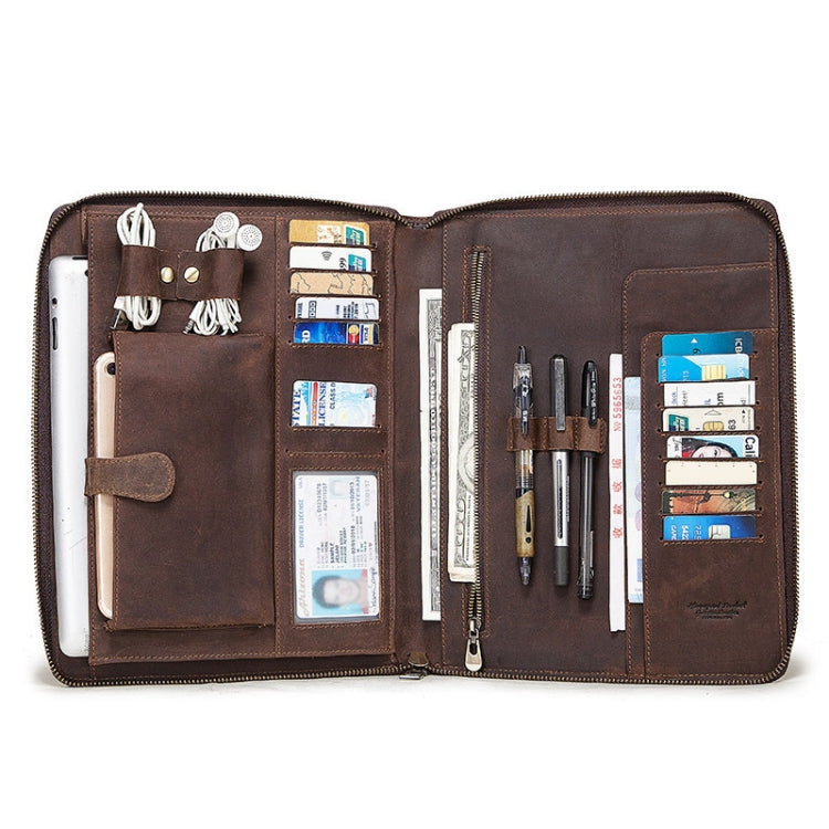 HUMERPAUL CL01 Estuche Cuero para Tablet Multibolsillos