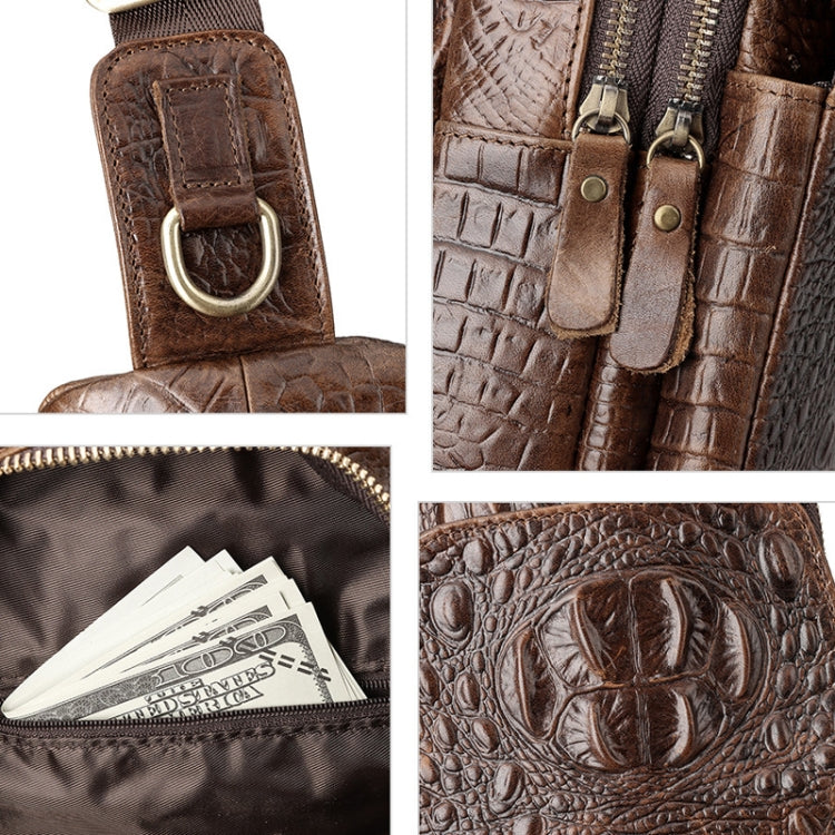 HUMERPAUL Bolso De Hombro Hombre Bandolera Cuero Multibolsillos Elegante