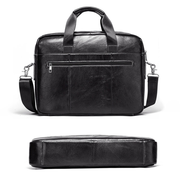 HUMERPAUL Metro Bolso Messenger Cuero Retro Multibolsillos