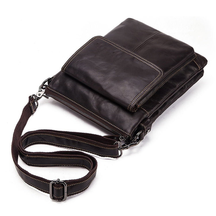 HUMERPAUL Bolso Bandolera Hombre Cuero Retro Gran Capacidad