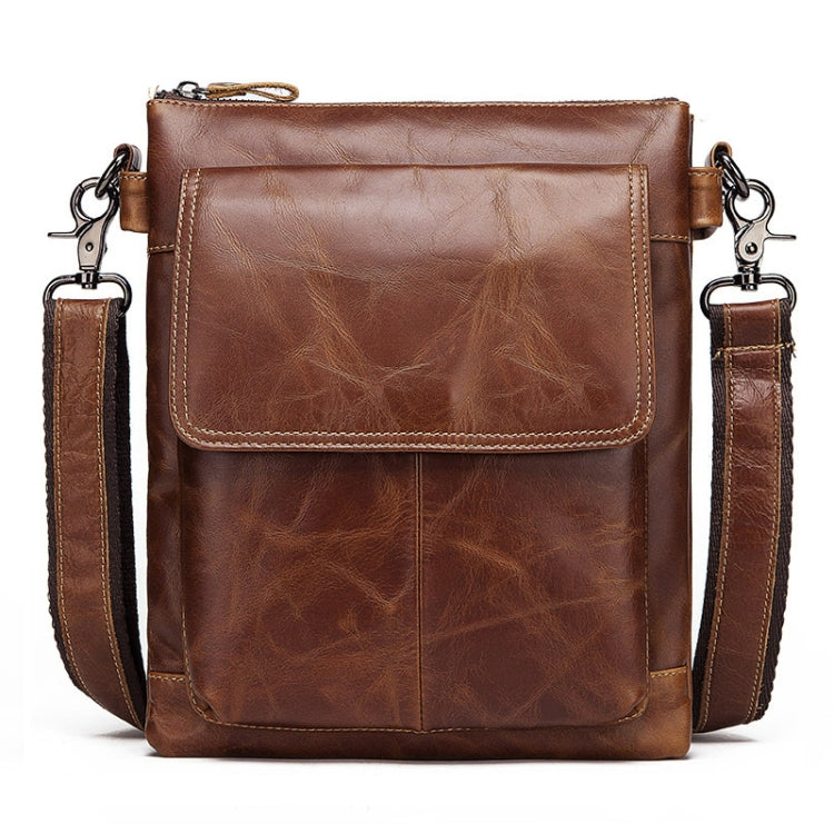 HUMERPAUL Bolso Bandolera Hombre Cuero Retro Gran Capacidad