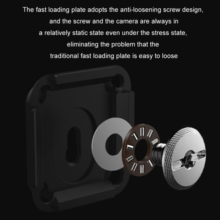 PGYTECH Base Placa Liberación Rápida para DJI RS3 Mini RS3
