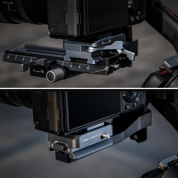 PGYTECH Base Placa Liberación Rápida para DJI RS3 Mini RS3