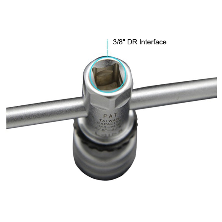 Trinotek HS-310 HS-614 Llave de Roscado Trinquete Ajustable